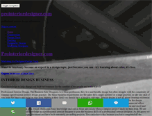 Tablet Screenshot of prointeriordesigner.com